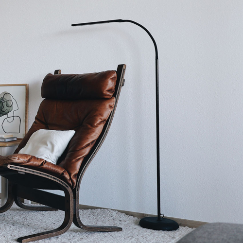 Maul LED vloerlamp MAULpirro dimbaar, zwart