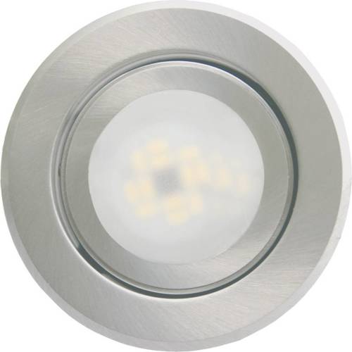 Busch Inbouwlamp Joanie met LED, alu geborsteld
