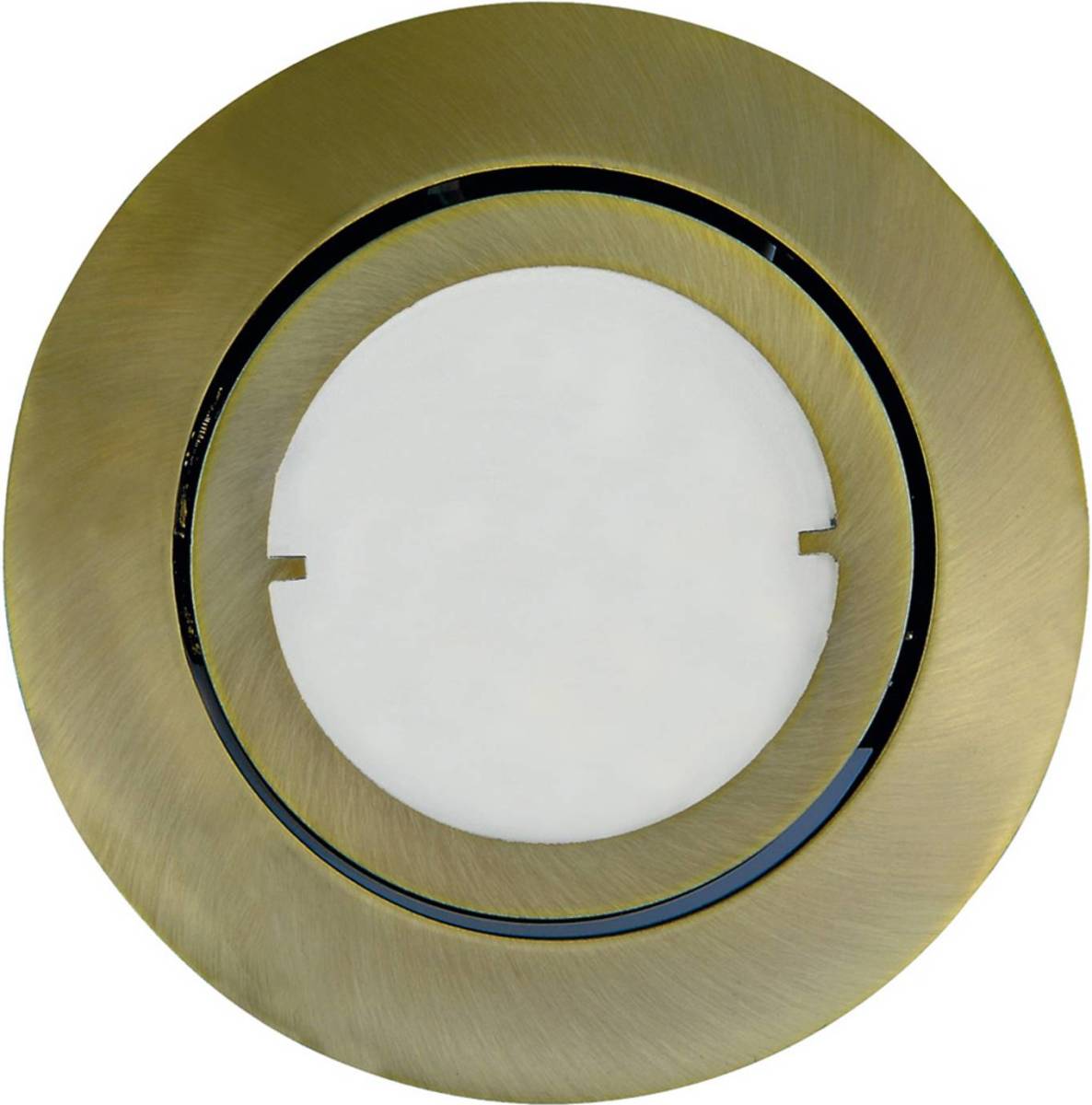 Busch Joanie - LED inbouwlamp in oudmessing
