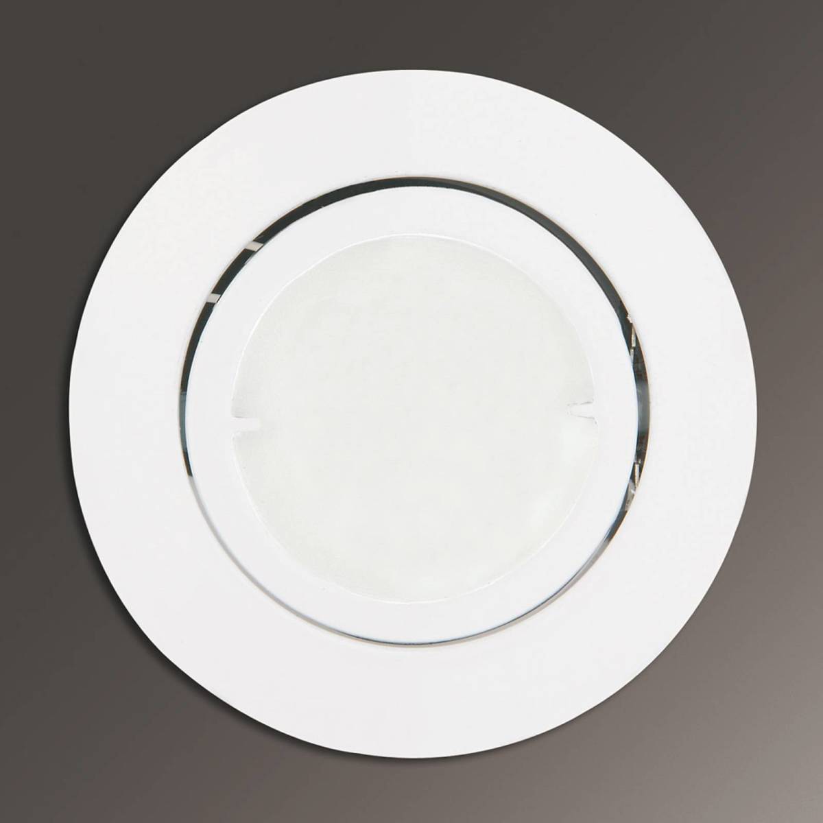Busch Joanie - LED inbouwlamp in wit, rond