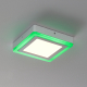 LEDVANCE LED Color+white square plafondlamp 20cm