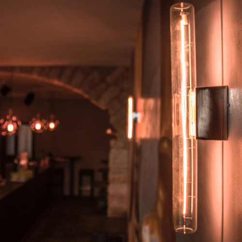 Segula Xtra Line wandlamp S14d goud