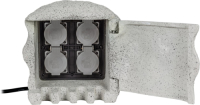 Heitronic Stroomverdeler Piedra in granietlook voor buiten