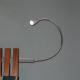 Heitronic LED leeslampje Berta met flexibele arm