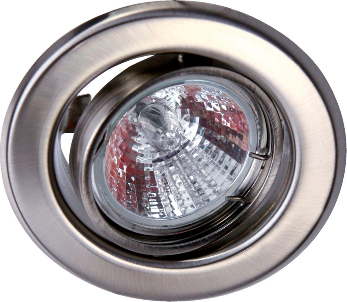 Heitronic 12V inbouwspot roestvrij staal, zwenkbaar