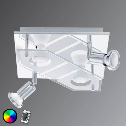 Eglo Vierkante plafondlamp Cabo-C LED RGBW