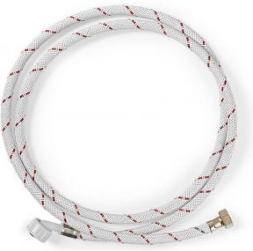 Nedis Nylon Toevoerslang | 1/2'' Recht - 3/4'' Gehoekt | 10 Bar | 90 °C | 2,00 m