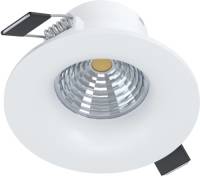 Eglo LED inbouwspot Saliceto rond stijf 2.700K wit