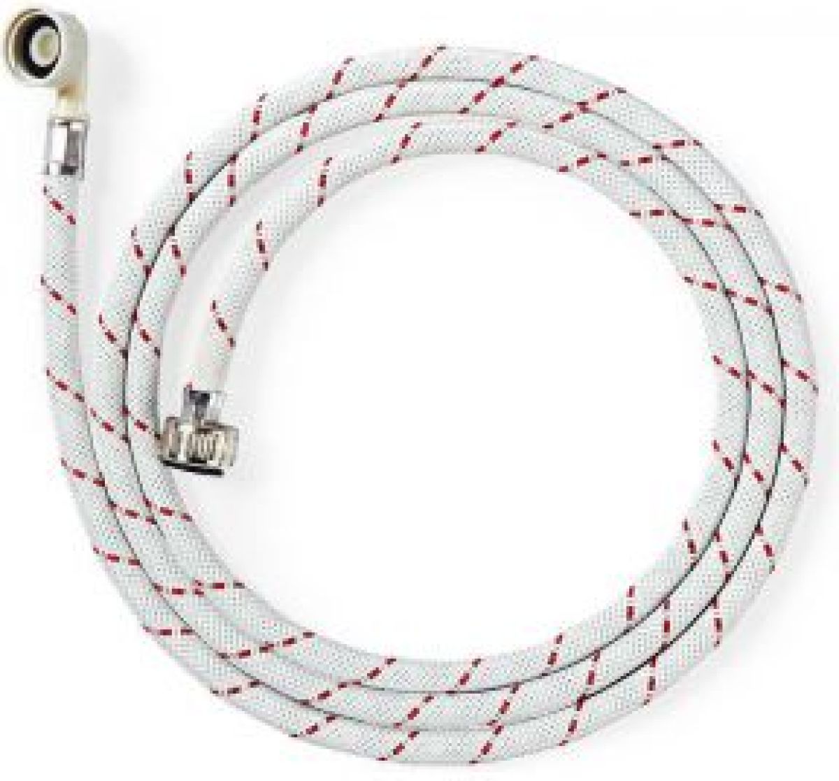 Nedis Nylon Toevoerslang | 3/4'' Recht - 3/4'' Gehoekt | 10 Bar | 90 °C | 1,50 m