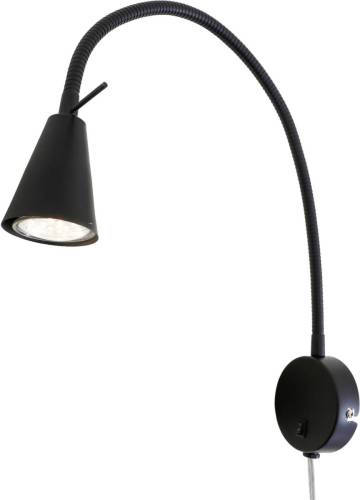 Briloner LED wandlamp 2082 met wandelement, zwart