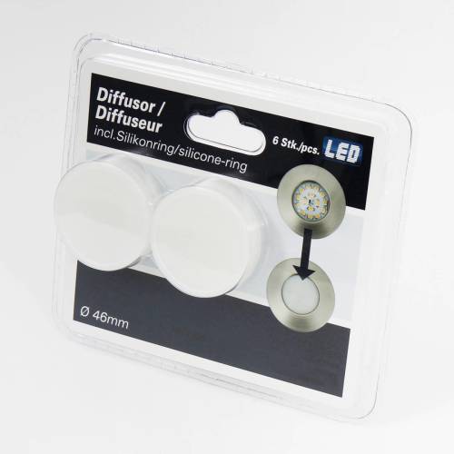 Briloner Diffusoropzet voor inbouwlampen - 6 per set