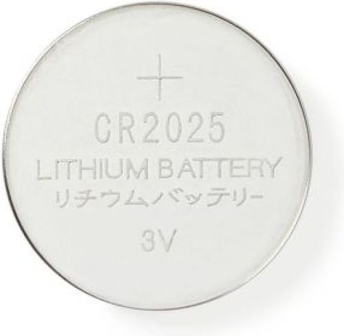 Nedis Lithium knoopcel-batterij CR2025 | 3 V | 5 stuks | Blister