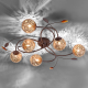 Paul Neuhaus Florale decoratie - 6 lichtbr. Plafondlamp Greta