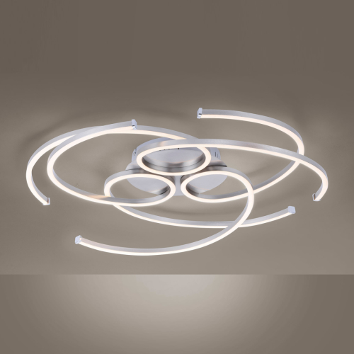 Paul Neuhaus LED plafondlamp Danilo, dimbaar per Wandschakelaar