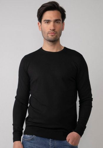Petrol Industries fijngebreide pullover black