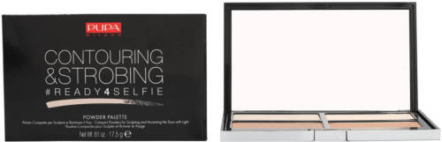 Pupa Milano Contouring & Strobing Powder Palette foundation - 001 Light Skin