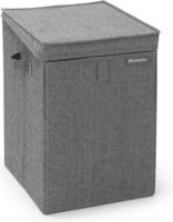Brabantia wasbox - stapelbaar - 35 liter - pepper black