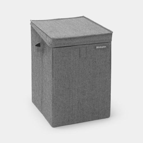 Brabantia wasbox - stapelbaar - 35 liter - pepper black