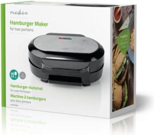 Nedis Hamburger maker | 1000 Watt | Black