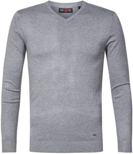 Petrol Industries gemêleerde pullover light slate melee