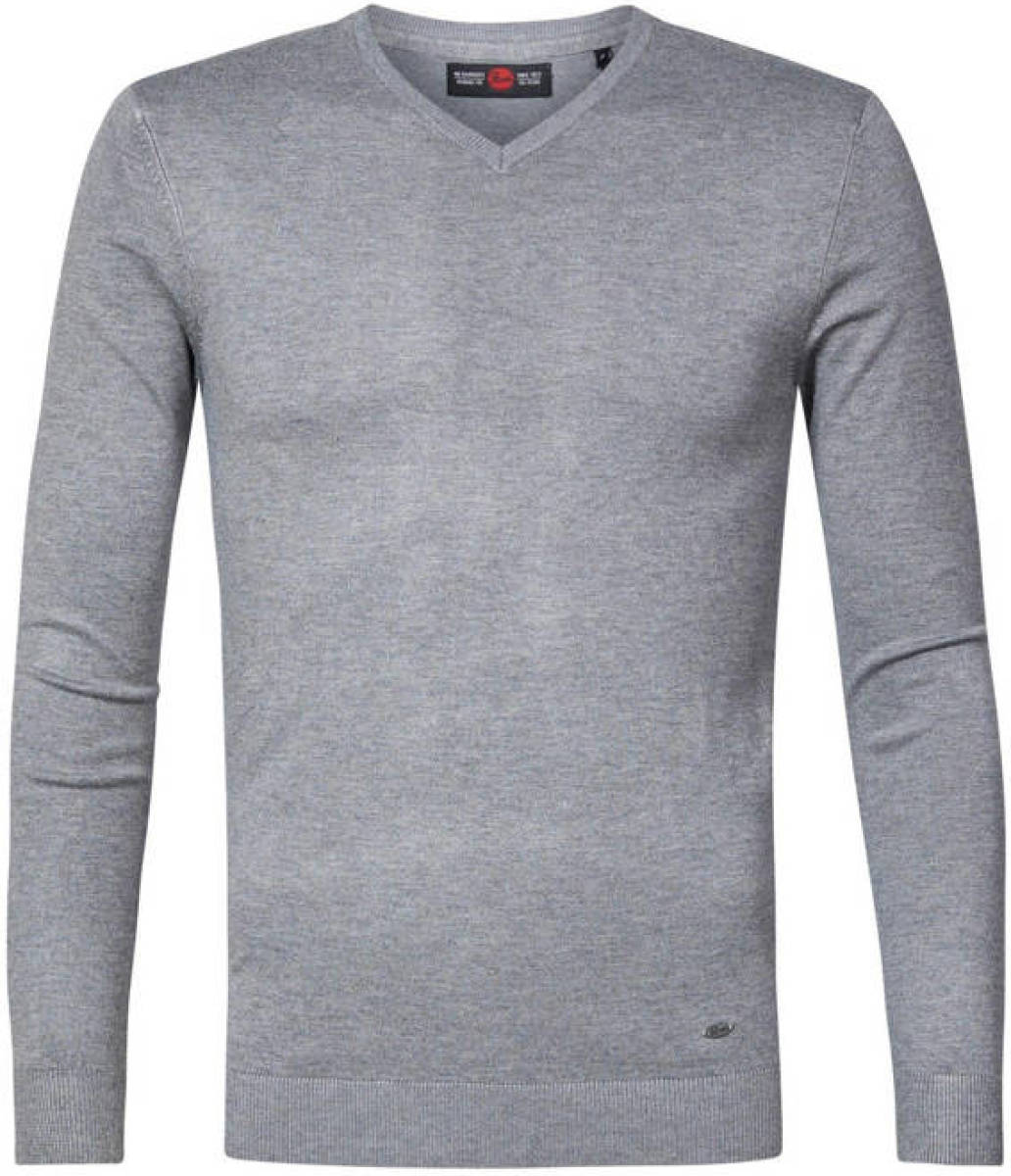Petrol Industries gemêleerde pullover light slate melee