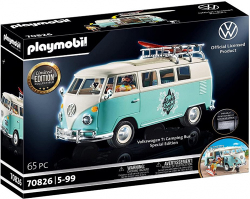 PLAYMOBIL Volkswagen T1 campingbus Special Edition (70826)