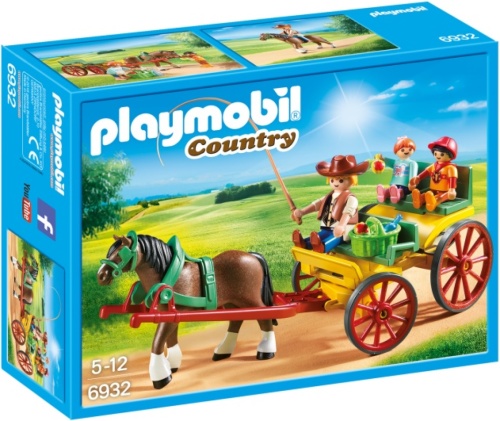 PLAYMOBIL Country Paard en kar (6932)