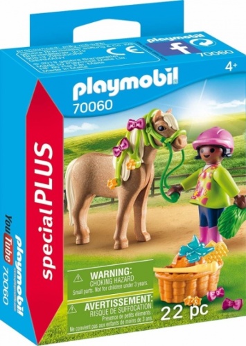 PLAYMOBIL Special Plus Meisje met pony (70060)
