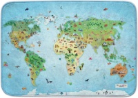 ACHOKA Speelkleed around the world 130 x 180 cm 12,6 mm