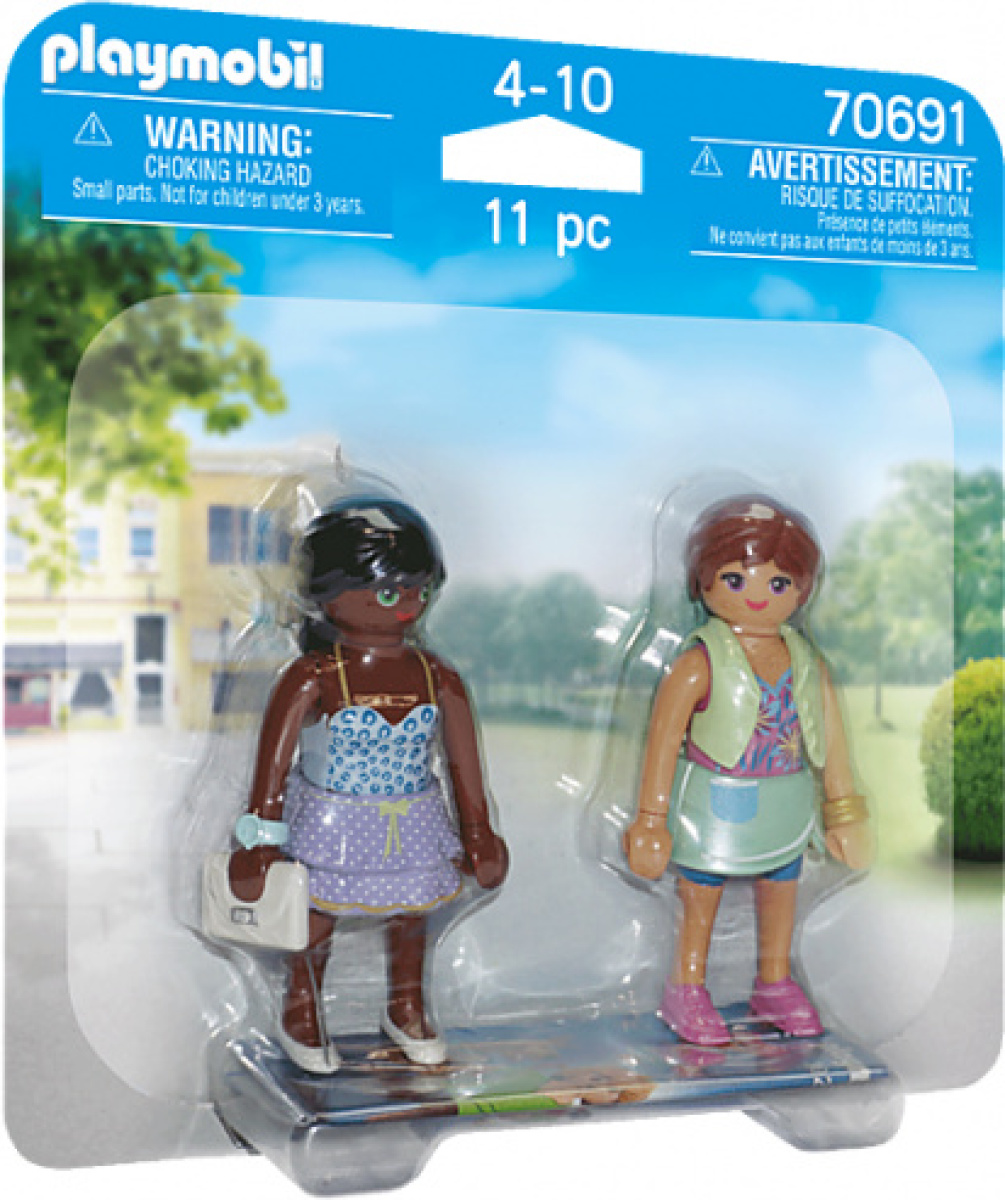 PLAYMOBIL winkelende meiden DuoPack (70691) junior 11 delig