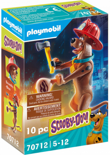 PLAYMOBIL Scooby Doo Verzamelfiguur brandweerman (70712)
