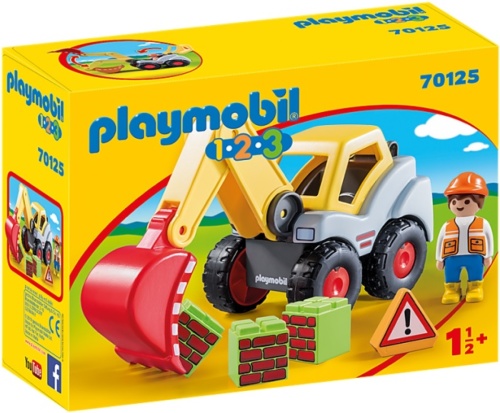 PLAYMOBIL 1, 2, 3 Graaflader (70125)