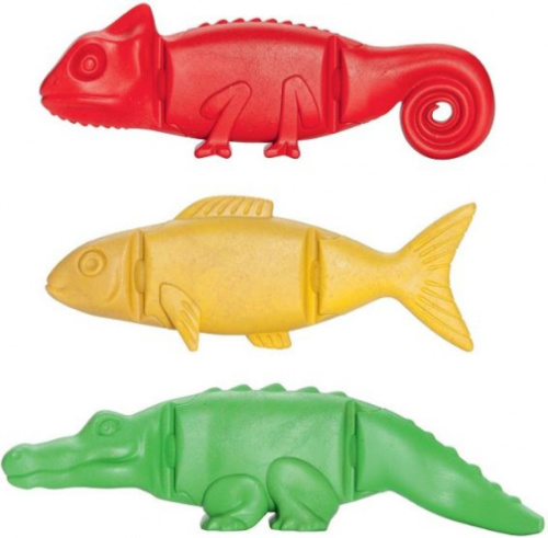 Anbac Toys dieren Anbac junior 15 x 2,5 x 5,5 cm 3 stuks