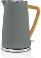 Nedis Elektrische waterkoker | 1,7 l | Soft-touch | Grijs