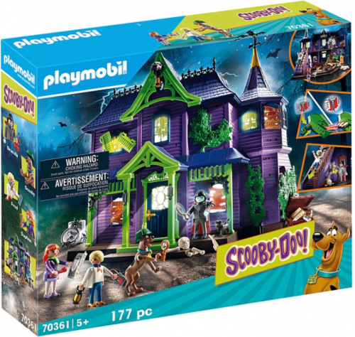 PLAYMOBIL Scooby doo Avontuur in Mystery Mansion (70361)
