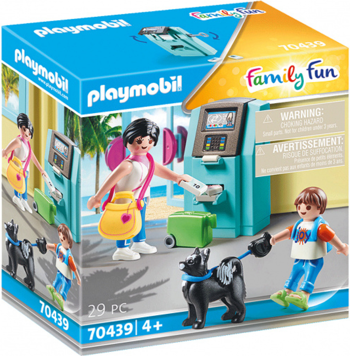 PLAYMOBIL Family Fun geldautomaat junior 29 delig