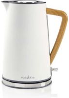 Nedis Elektrische waterkoker | 1,7 l | Soft-touch | Wit