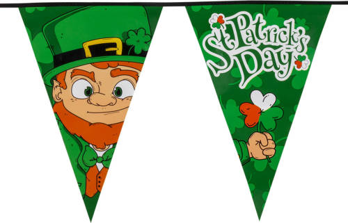 Boland Vlaggenlijn St. Patrick's Day Polyester 8 Meter Groen