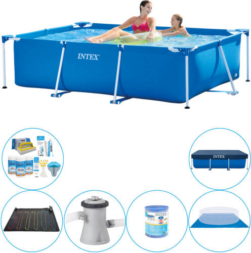 Intex Frame Pool Rechthoekig 220x150x60 Cm - Zwembad Plus Accessoires