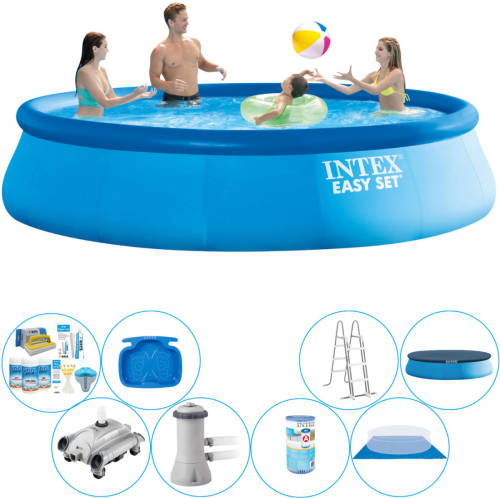 Intex Easy Set Rond 457x107 Cm - Zwembad Bundel