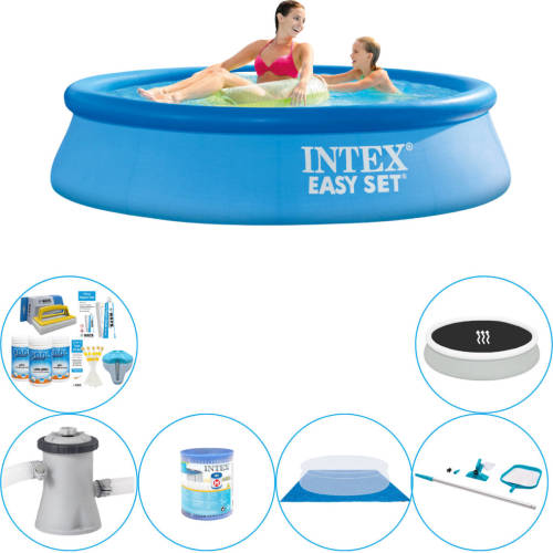 Intex Easy Set Rond 244x61 Cm - Zwembad Combinatie Deal