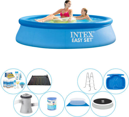 Intex Easy Set Rond 244x61 Cm - Deluxe Zwembad Pakket