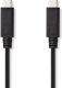 Nedis Sync & Charge-Kabel (Gen 2) | USB-C™ Male | USB-C™ Male | 1,0 m | Zwart