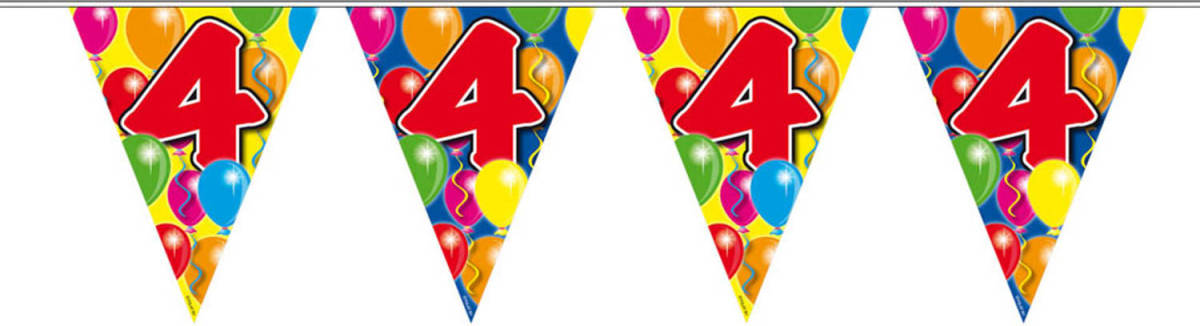 Amigo 4 Jaar Slinger Ballonnen - 10 Meter