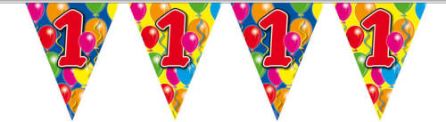 Amigo Slingers Verjaardag 1 Jaar Ballonnen - 10 Meter
