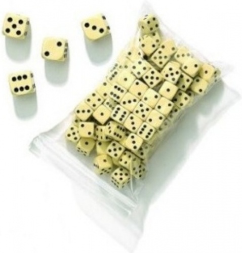 Longfield Games Longfield Dobbelstenen - 16 Mm - 100 Stuks