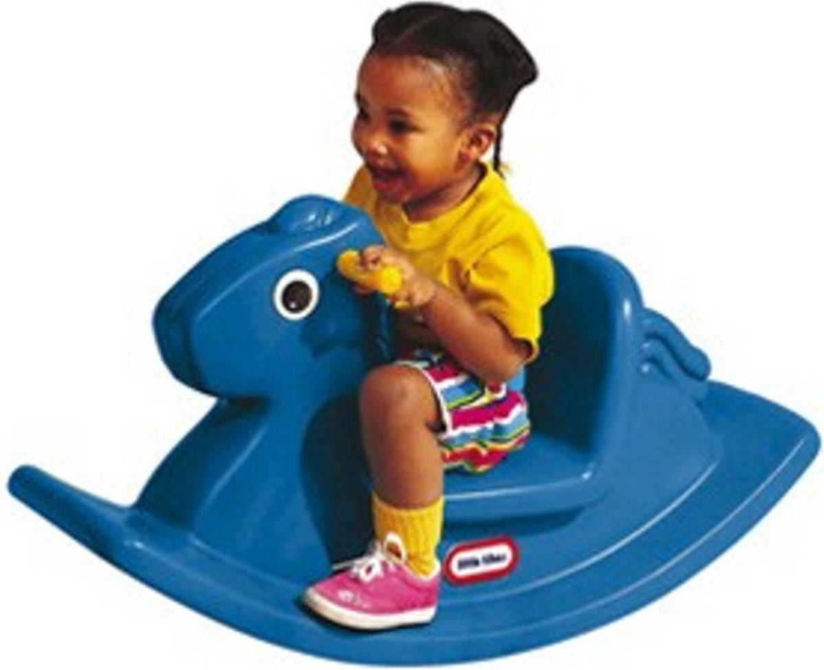Little Tikes Hobbelpaard Stabiel - Blauw
