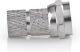 Nedis F-Connector | Male | 5,5 mm | Twist-On | Metaal