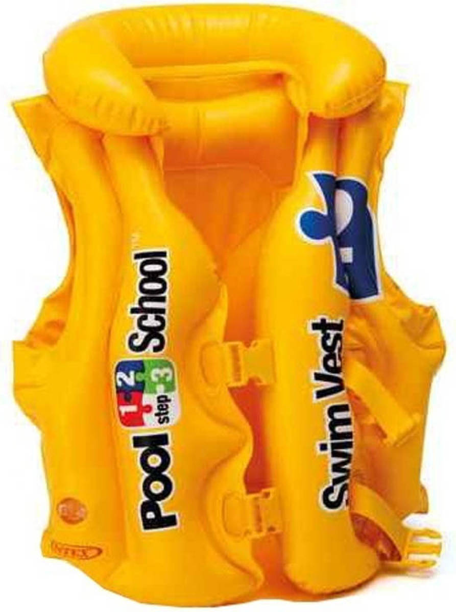 Intex Opblaasbaar Zwemvest Pool School Junior Geel
