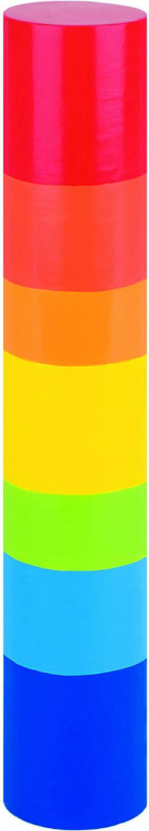 Goki Houten Regenstaaf: Regenboog 26,5 Cm